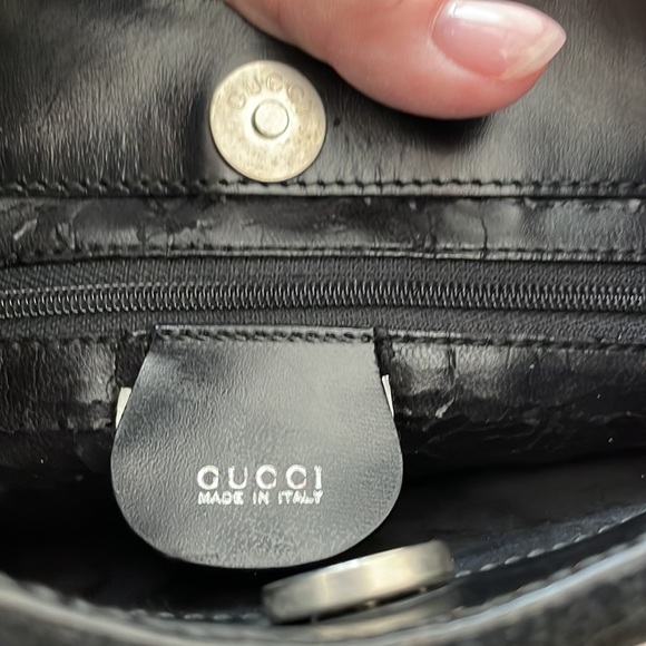 GUCCI VINTAGE SHOULDER BAG - Picture 4 of 7